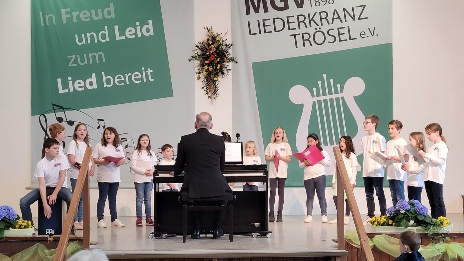 Freundschaftssingen beim MGV Liederkranz Trösel 2023